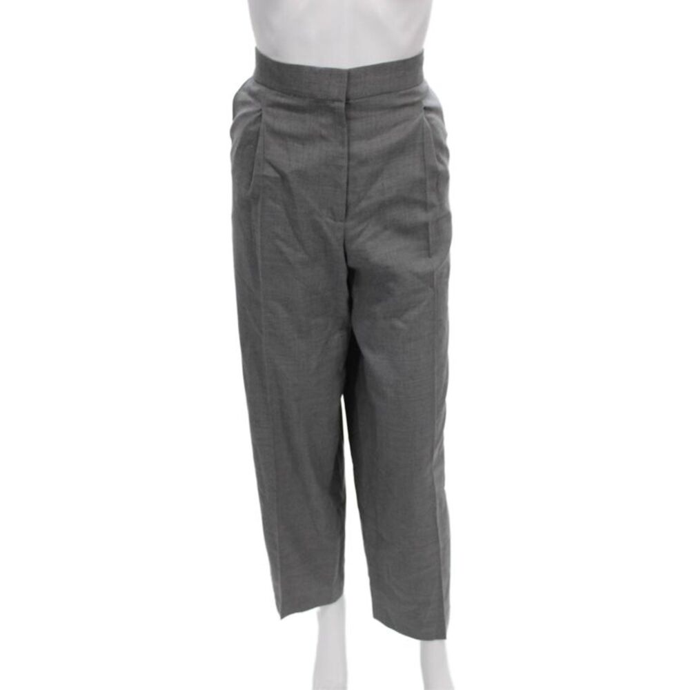 We-Ar4 Womens Dress Pants Gray Virgin Wool Zip Size M